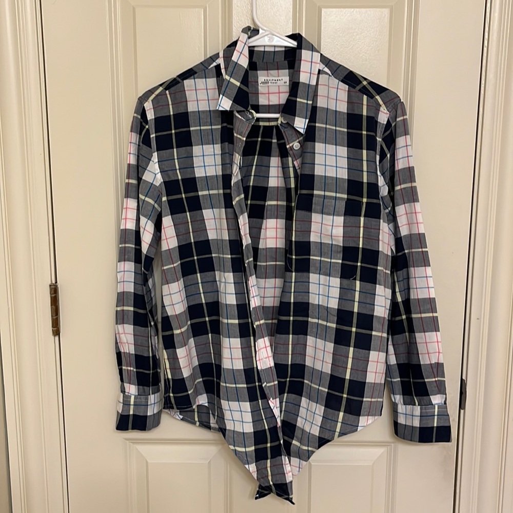 Equipment flannel shirt